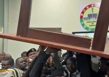 Ghana’s Parliament Erupts into Chaos Over Ministerial Appointments