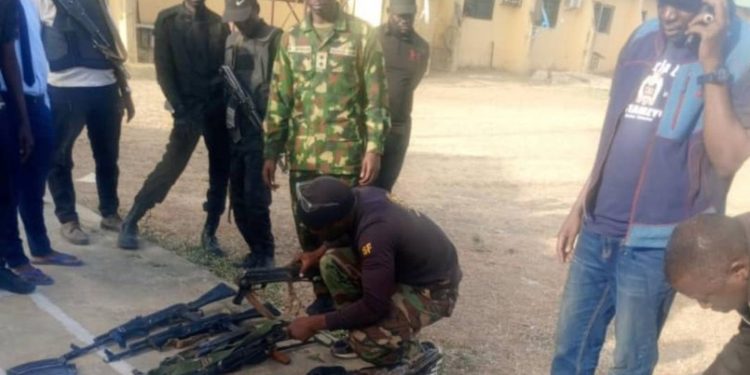 Joint Military-DSS Operation Seizes Arms Cache in Nigeria’s Zamfara State