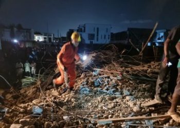 Nigeria: (VIDEO) Two Dead as Two-Storey Building Collapses in Ikota Area of Lagos State