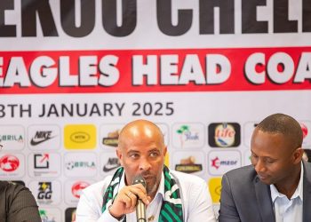 (VIDEO) OFFICIAL : NFF Unveils Eric Chelle as New Super Eagles Head Coach
