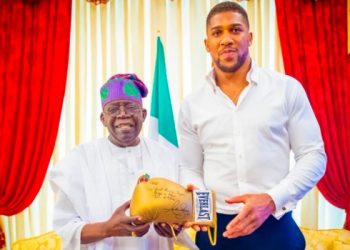 Anthony Joshua Pays Courtesy Visit to Nigeria’s President Bola Tinubu