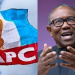 NIGERIA : APC Counters Peter Obi’s Criticism, Highlights Economic Progress Under Tinubu