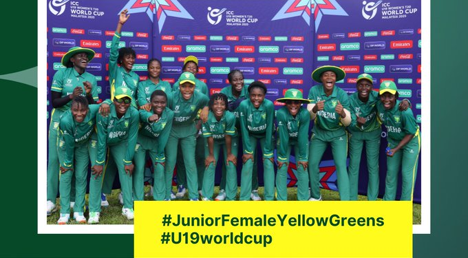 CRICKET : Nigeria’s Female U-19 Team to Face England and Ireland in Super 6 U-19 Women’s T20