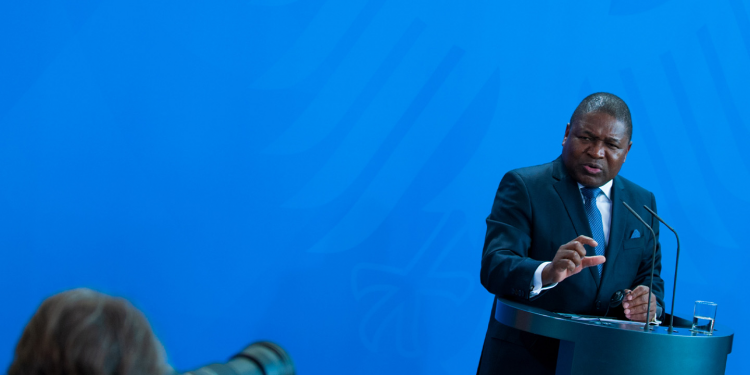 Mozambique’s Outgoing President, Nyusi Rejects Foreign Mediation Amid Post-Election Protests