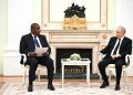 Putin and Touadera Discuss Strengthening Security Ties Between Russia and Central African Republic