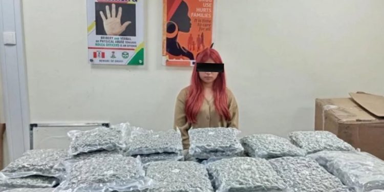 Thai Woman Arrested at Lagos Airport for Attempting to Smuggle 45.6kg of Cannabis