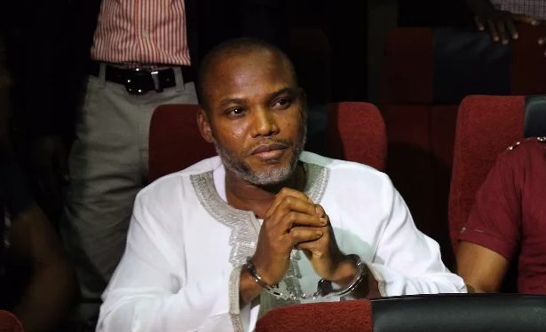 (VIDEO) Nnamdi Kanu’s Trial Adjourned Indefinitely Amid Judge Recusal Dispute