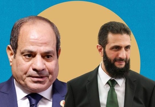 Egypt’s President, Sisi Congratulates Syria’s New Leader Ahmed al-Sharaa
