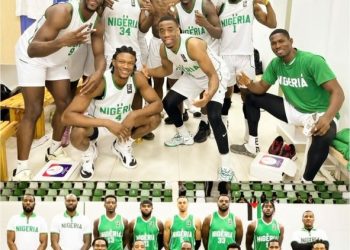 Nigeria’s D’Tigers Maintain 42nd Spot in Latest FIBA Rankings