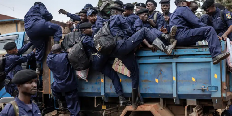 Hundreds of Congolese Police Officers Join M23 Rebels in Captured City