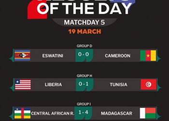 Tunisia Edge Liberia, Madagascar Shine, as Cameroon Stumble in 2026 World Cup Qualifiers
