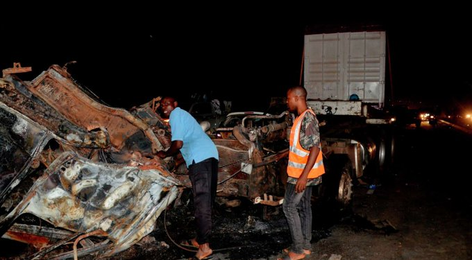 NIGERIA: Police Confirm Six Dead, Fourteen Cars Burnt in FCT Explosion at Karu Bridge, Abuja