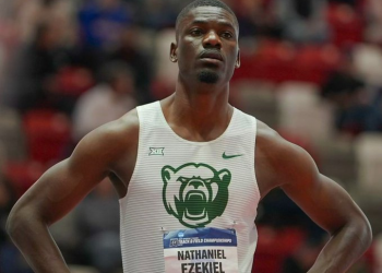 NIGERIA: Ezekiel Nathaniel Breaks African 400m Indoor Record Again with Stunning 44.74s Run