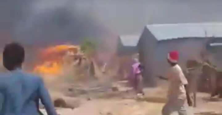 Nigeria: Fire Guts IDP Camp in Damasak Area of Borno State