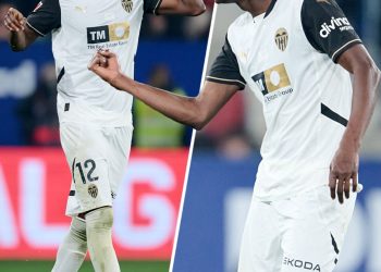 FOOTBALL : Sadiq Umar Set for Crucial Test as Valencia Face Real Madrid at Santiago Bernabéu