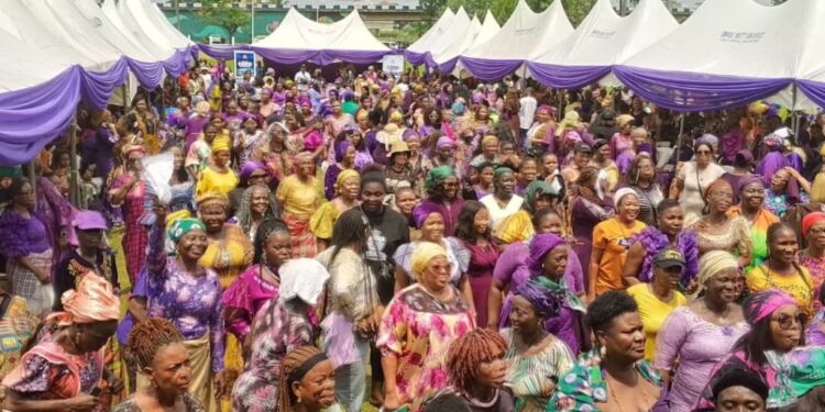 NIGERIA : Rivers Women Rally For Peace, Demand Governor Fubara’s Reinstatement
