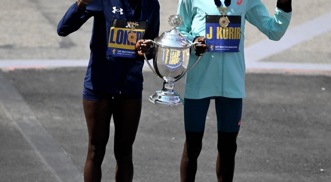 ATHLETICS : Kenyan Duo of Korir and Lokedi Dominate 2024 Boston Marathon