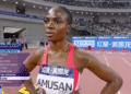 ATHLETICS : Tobi Amusan Finishes 4th at Diamond League Season Opener in Xiamen