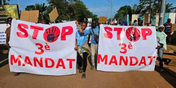 Mass Protests Erupt in Central African Republic Over President Touadéra’s Third Term Bid