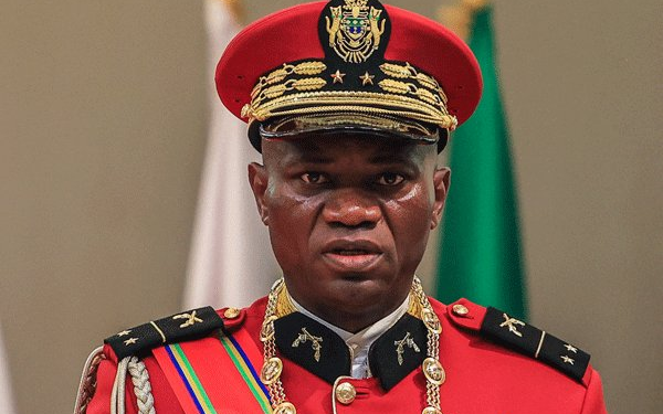 Junta Leader , Nguema Pledges to Rebuild Gabon After Sweeping Election Victory