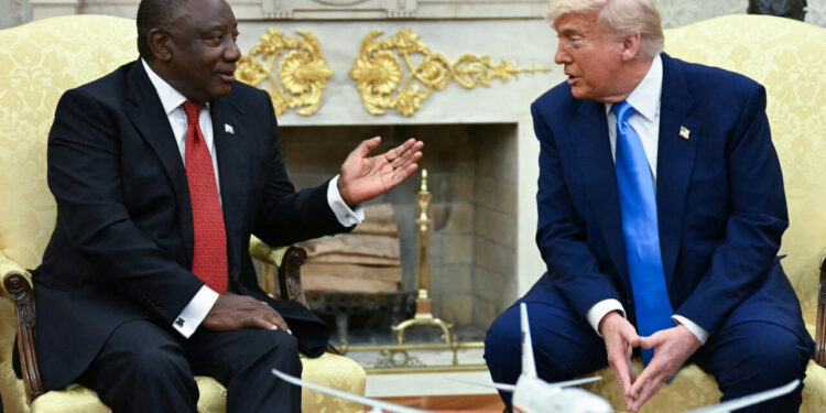 Trump’s False Claims of White Genocide Spark Tension with South Africa’s Ramaphosa