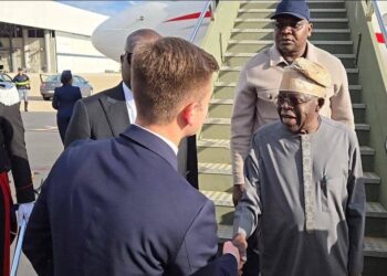 Nigeria’s President Tinubu Arrives Rome for Pope Leo XIV’s Inauguration