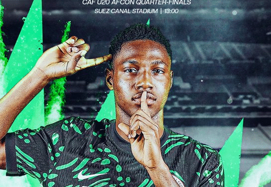 Nigeria Set to Battle Senegal in U-20 AFCON Quarter-Final Today