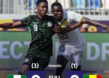 BREAKING: Nigeria Beat Senegal on Penalties to Reach U-20 AFCON Semis