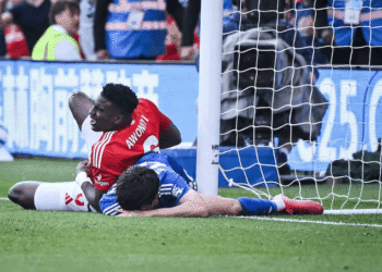 FOOTBALL: Nigeria Striker, Taiwo Awoniyi Undergoes Emergency Abdominal Surgery