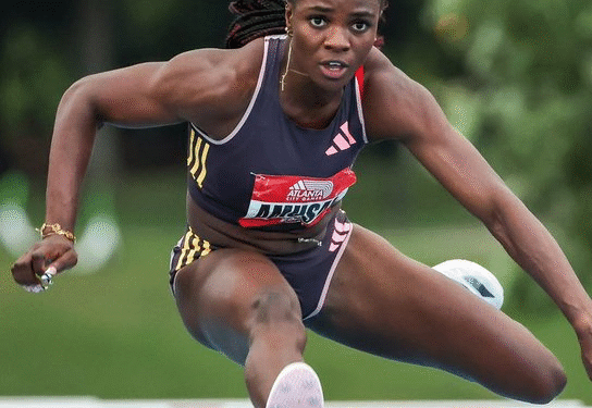 NIGERIA : Tobi Amusan Sets New Record With 100m Hurdles Win