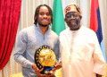 Ademola Lookman Presents CAF Player of the Year Award to President Tinubu