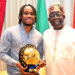 Ademola Lookman Presents CAF Player of the Year Award to President Tinubu