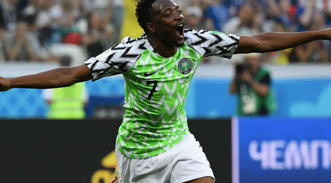 Ahmed Musa Set to Lead Super Eagles of Nigeria at Unity Cup in London