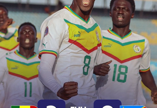 Defending Champions, Senegal Defeat DR Congo to Reach U20 AFCON Quarter-Finals