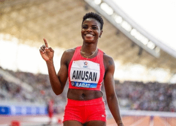 NIGERIA: Tobi Amusan  Finish Second at 2025 100m Paris Diamond League