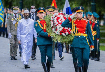 Mali’s Junta Leader Goita Visits Russia For Strategic Talks