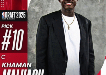 BASKETBALL: Phoenix Suns Draft South Sudan’s Khaman Maluach 10th Overall