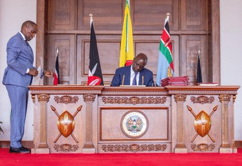 President Ruto of Kenya Signs Finance Bill 2025 Into Law