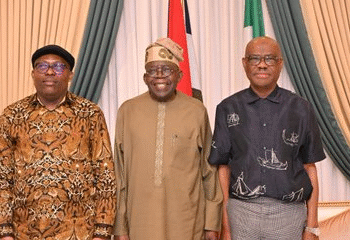 NIGERIA: Wike, Fubara Reconcile as Tinubu Brokers Peace in Rivers Crisis