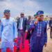 Tinubu Returns to Abuja ,Inaugurates Refurbished Conference Centre