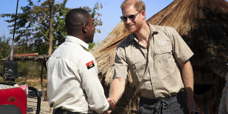 Prince Harry Follows Princess Diana’s Footsteps in Angola to Raise Awareness for Landmine Clearance