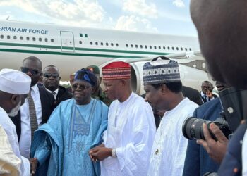 Nigeria’s President Tinubu Arrives in Kano to Pay Condolence Visit to Dantata’s Family