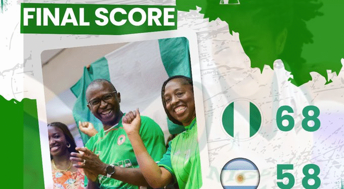 Nigeria’s Junior DTigress Defeat Argentina 68-58 in U19 Women’s Basketball