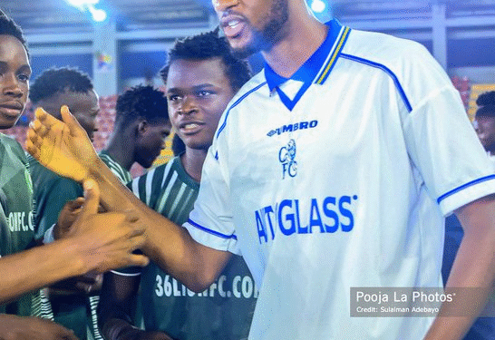 NIGERIA: Tosin Adarabioyo Pledges Support For Grassroots Football in Lagos