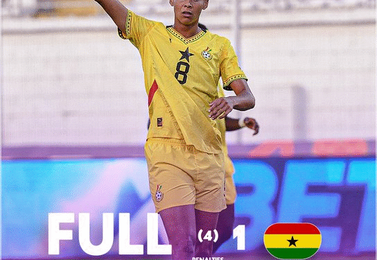 Ghana Edge South Africa on Penalties to Clinch WAFCON 2024 Bronze