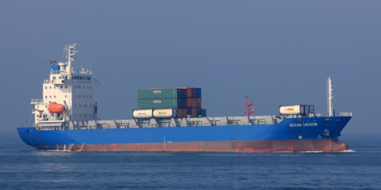 Nigeria’s First Indigenous Container Ship, M.V. Ocean Dragon Arrives in Lagos