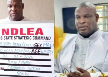 Nigerian Authorities Arrest Wanted Lagos Pastor In Church For Orchestrating Cross-Border Drug Trafficking