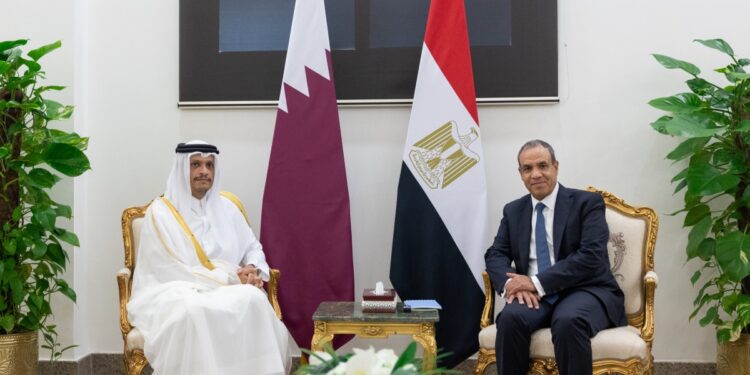 Qatar and Egypt Strengthen Cooperation Amid Gaza Crisis