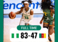 D’Tigress of Nigeria Crush Cameroon to Reach AfroBasket Semi-Finals