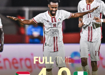 Sudan Thrash Super Eagles of Nigeria Team B 4-0 to End CHAN Hopes